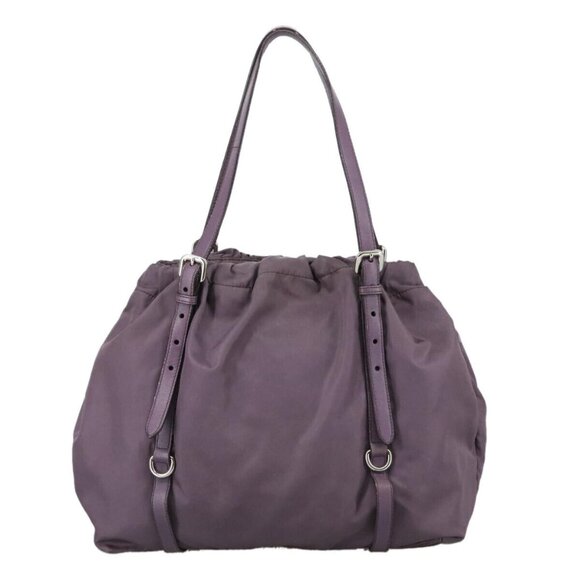 PRADA Tote Bag Nylon Purple Auth - Picture 3 of 16